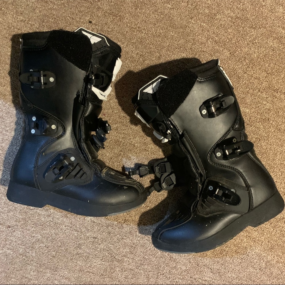 COPY - Youth Size 5 Fox Racing Motorcross Dirtbike Boots